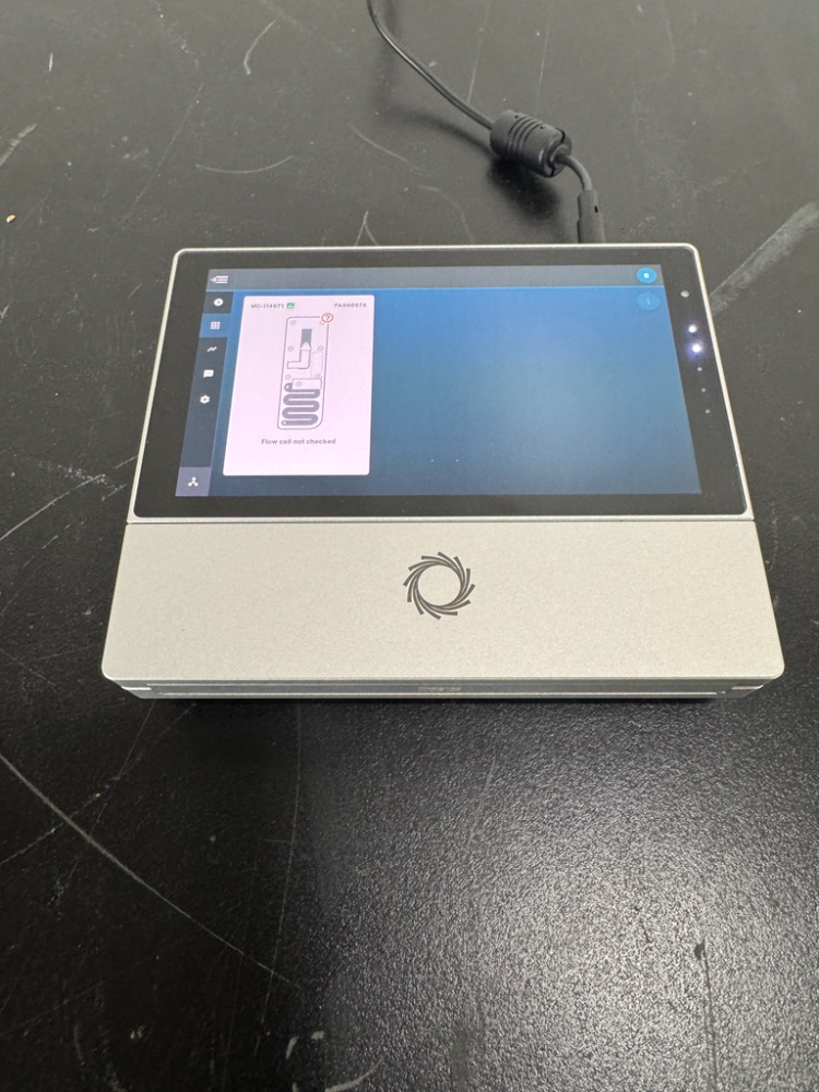 Image of Oxford Nanopore MinION Mk1C Sequencing Device